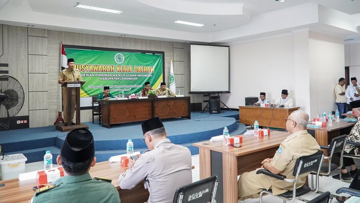 Buka Muskerda MUI, Bupati Lamongan Sampaikan Harapan Ini