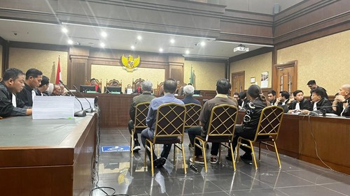 Dua petinggi smelter swasta, Suparta dan Reza Andriansyah, jalani sidang tuntutan di kasus dugaan korupsi timah