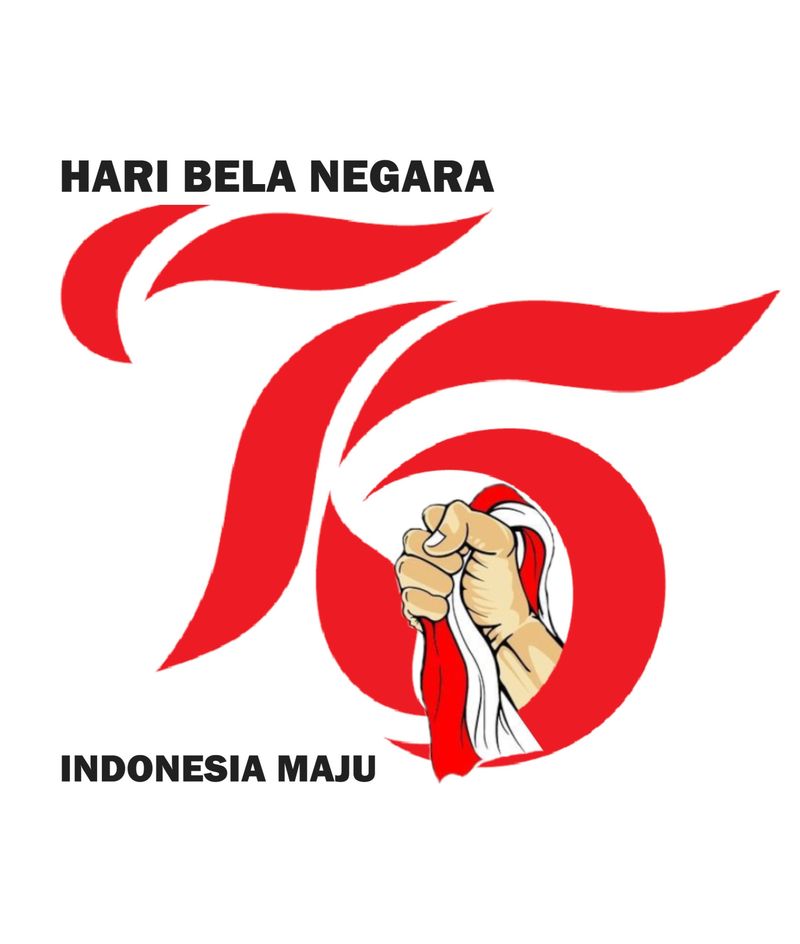 Logo Hari Bela Negara ke-76 Tahun 2024