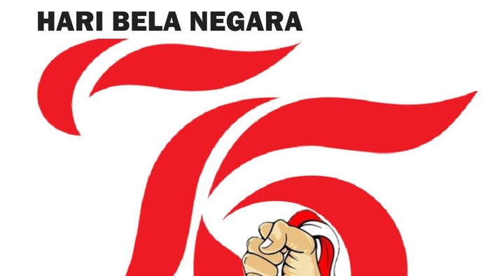 Logo Hari Bela Negara ke-76 Tahun 2024