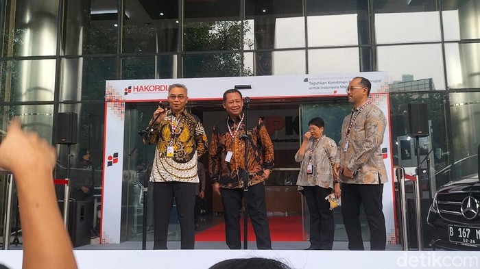 Ketua KPK terpilih, Setyo Budiyanto. (Maulani/detikcom)