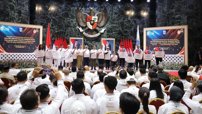 Kontingen PON 2024 DKI Jakarta dapat bonus hampir setengah triliun dari Pemda DKI.