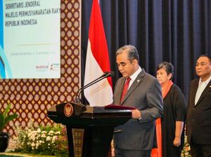 Lantik Sekjen MPR, Ahmad Muzani Harap Dapat Sinergikan Semua Sumber Daya