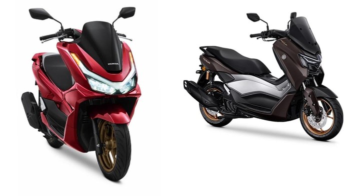 New Honda PCX 160 dan Yamaha Nmax Turbo