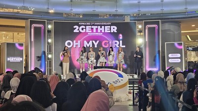 OH MY GIRL Manggung di Jakarta, Bikin Ceria Nonstop!
