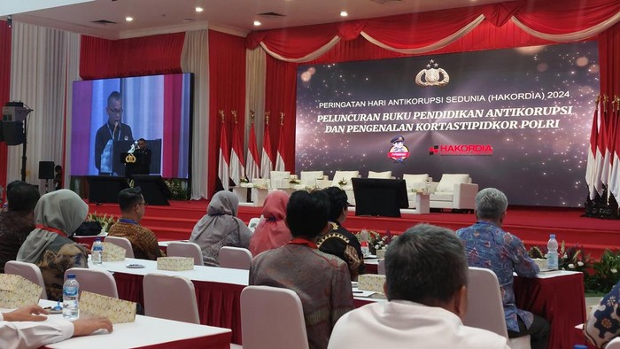 Peringatan Hakordia di Polri (Rumondang/detikcom)