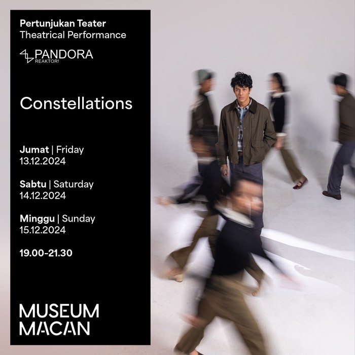 Pertunjukan Teater Constellations di Museum MACAN