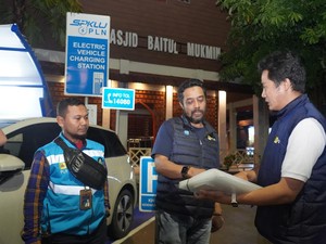 Jelang Nataru, PLN Pantau Kesiapan Charging Station EV di Jateng dan DIY