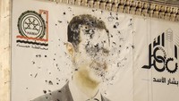 Suriah hancur imbas perang saudara, setidaknya sejak 2011. Negara ini berubah menjadi tempat berkembangnya kelompok ISIS. Selama masa perang saudara itu juga Suriah menjadi wilayah perang proksi antar kekuatan regional di Timur Tengah. (AP Photo/Omar Albam) 