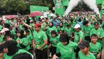 Semangat Ribuan Pelari Ikut Fun Run di Jakarta