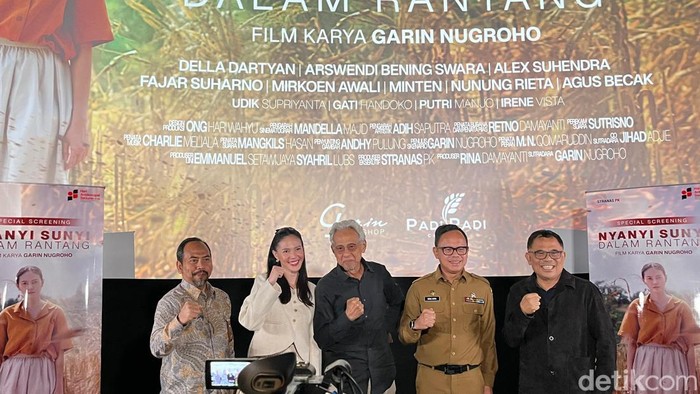 Stranas PK putar film soal ketidakadilan. (Diah/detikcom)