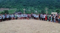 Ninik Mamak dan Bundo Kanduang dari Kerapatan Adat Nagari Harau dalam Festival Kelok Sembilan