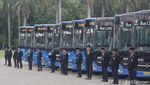 200 Bus Listrik Baru Dipamerkan di Monas
