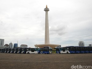 TransJ Siapkan 30 Bus Listrik Antar Jemput Kepala Daerah dari Monas-Istana