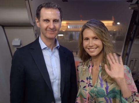 Asma al-Assad, istri dari Presiden Suriah Bashar al-Assad Asma al-Assad, istri dari Presiden Suriah Bashar al-Assad