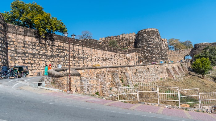 Benteng Jhansi di Uttar Pradesh, India