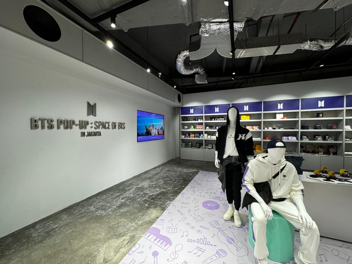BTS POP-UP: SPACE OF BTS dibuka mulai 7 Desember 2024 sampai 9 Maret 2025 di Neo Soho Mall, Jakarta Barat.