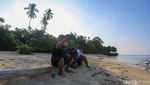 Eksotisme Pantai Kampa di Konkep yang Berpasir Putih