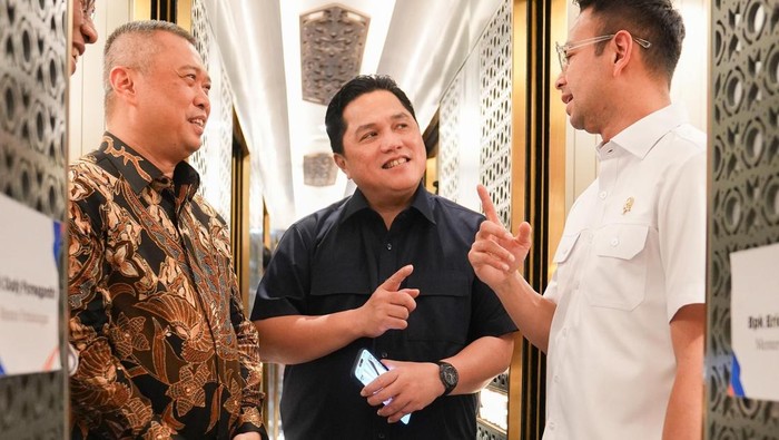 Erick Thohir-Raffi Ahmad jajal kereta langsung tanpa transit