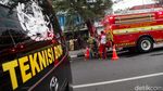 Foto-foto Terkini Gedung di Bulungan Jaksel Pascakebakaran