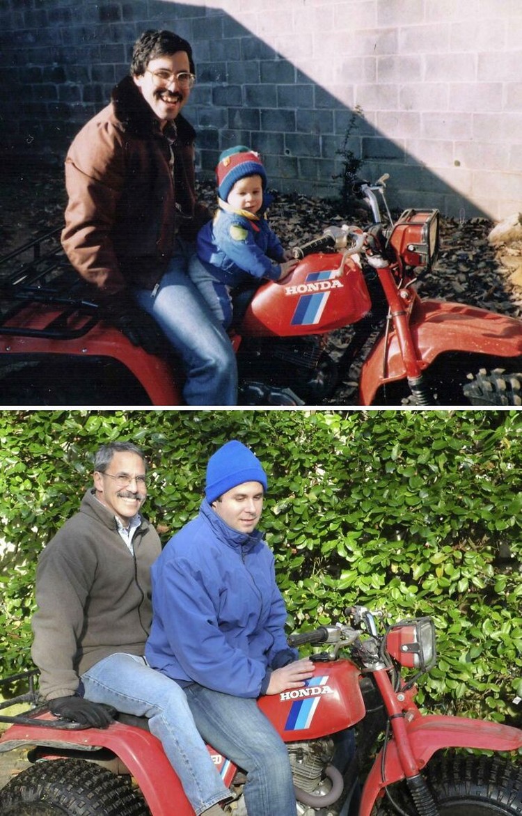 Foto Netizen Dulu dan Sekarang