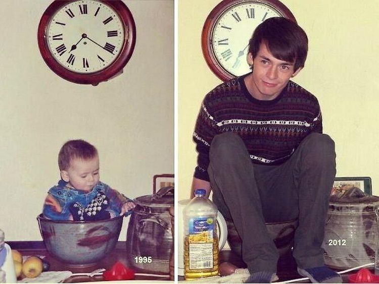 Foto Perbandingan Dulu dan Sekarang Bikin Nostalgia