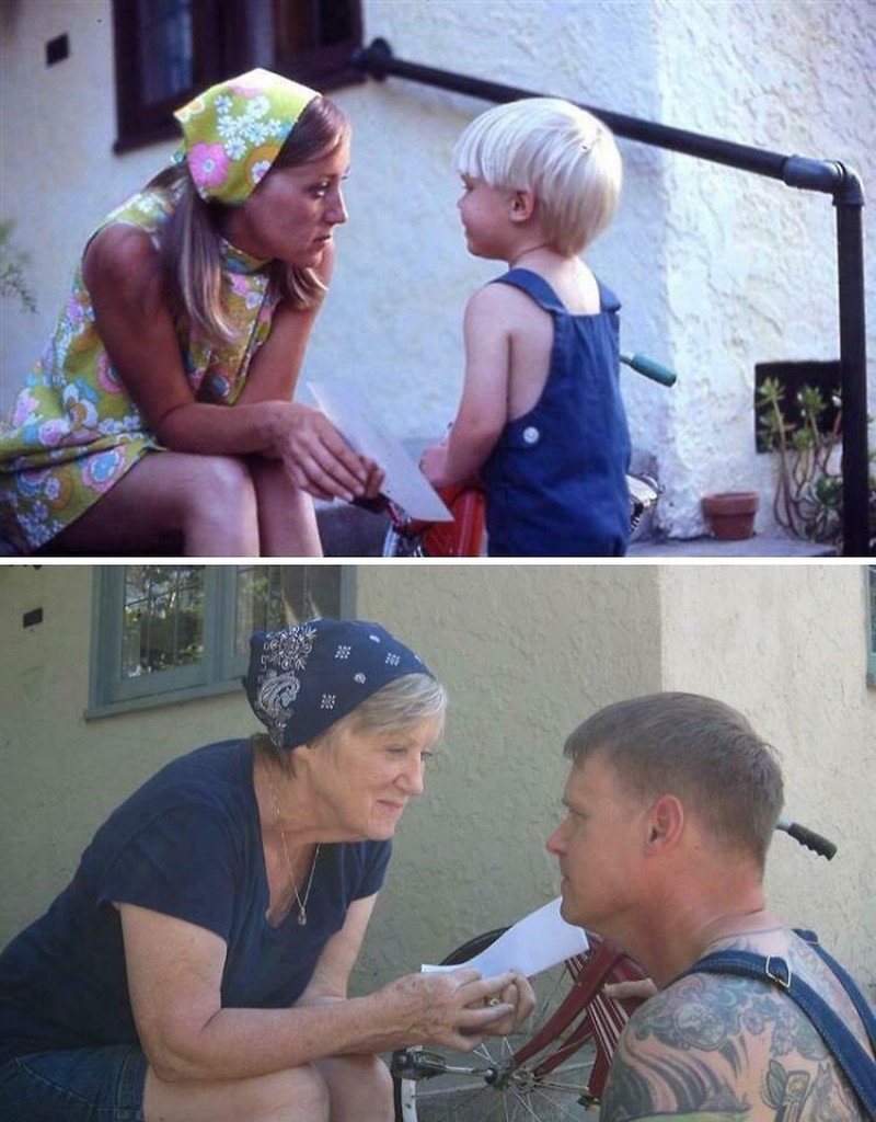 Foto Netizen Dulu dan Sekarang