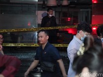 Gedung TKP Ledakan di Bulungan Jaksel Digaris Polisi