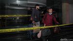 Gedung TKP Ledakan di Bulungan Jaksel Digaris Polisi