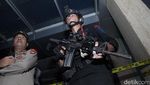 Gedung TKP Ledakan di Bulungan Jaksel Digaris Polisi