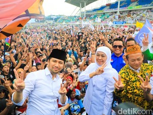 Menang dengan 12,1 Juta Suara, Khofifah Ajak Semua Bersatu Bangun Jatim