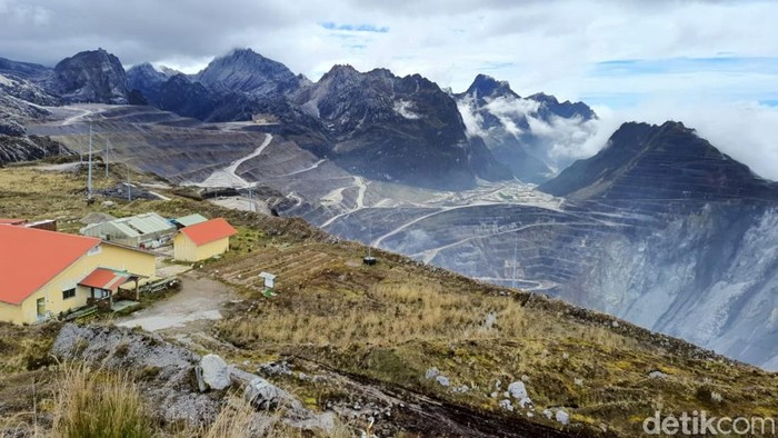 Kondisi Tambang Grasberg terkini di Mimika Papua Kondisi Tambang Grasberg terkini di Mimika Papua