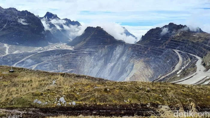 Kondisi Tambang Grasberg terkini di Mimika Papua