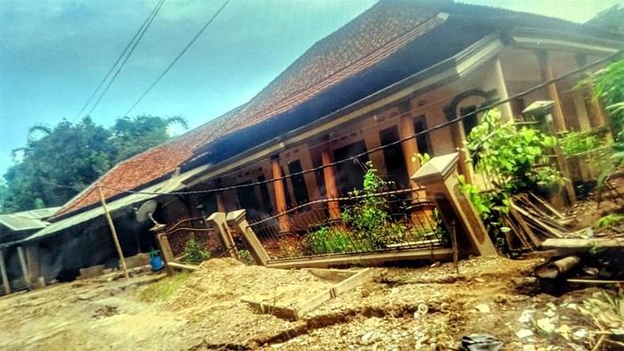 Lokasi terdampak bencana di Kalibunder