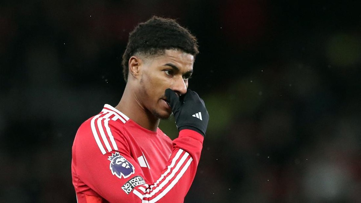 Striker MU, Marcus Rashford. (Foto: REUTERS/Scott Heppell)