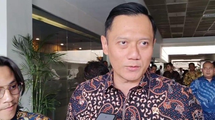 Menko AHY (Eva/detikcom)