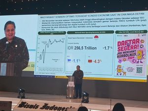 Di Depan Investor Saham, Airlangga Singgung Arahan Prabowo soal Evaluasi Pemilu