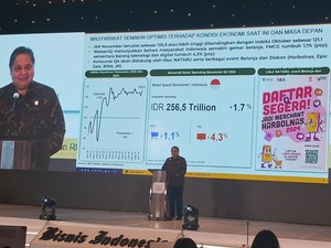 Di Depan Investor Saham, Airlangga Singgung Arahan Prabowo soal Evaluasi Pemilu