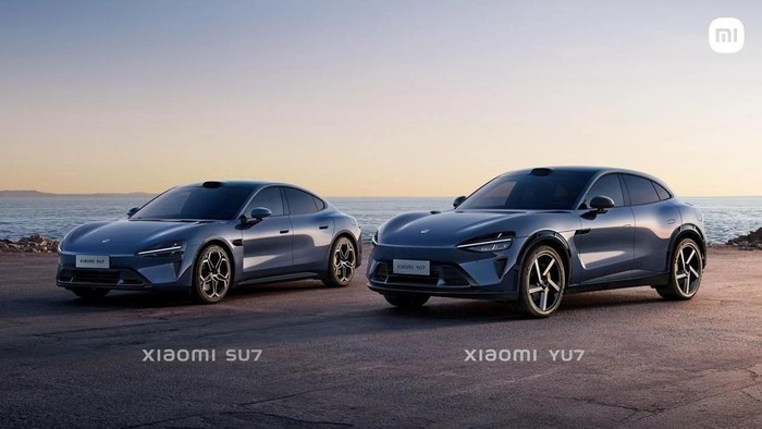 Mobil listrik Xiaomi YU7. Mobil listrik Xiaomi YU7.