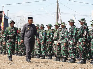 Pjs Bupati Kediri Sebut TMMD Ke-122 Bantu Percepat Pembangunan Daerah