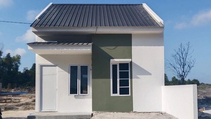 Penampakan rumah di Perumahan E-Bulo Residence