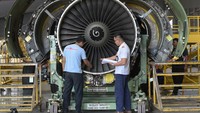 Perawatan pesawat itu dilakukan Lion Group di pusat pemeliharaan terpadu Batam Aero Technic (BAT) yang barada di Batam, Kepulauan Riau.