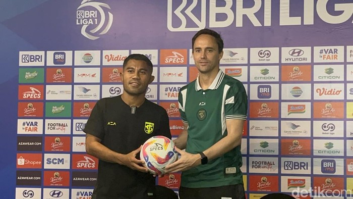 Ardi Idrus dan Paul Munster jelang laga Persebaya vs Persik