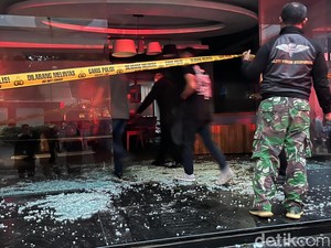Tembok Kantor Jebol Karena Berhimpitan Tempat Spa yang Meledak di Bulungan