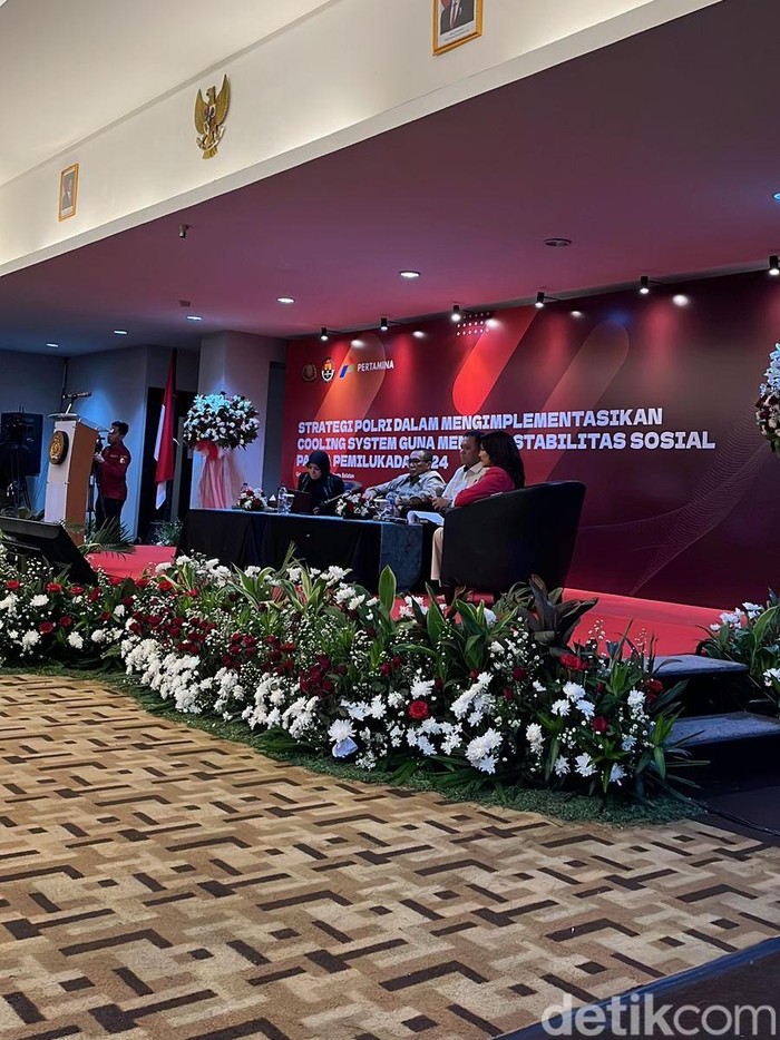 Polri gelar dialog bahas penerapan cooling system pasca Pilkada (Rumondang Naibaho/detikcom)