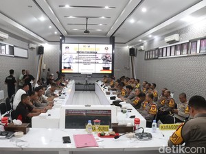 Polisi Larang Konvoi Saat Pengesahan Warga Baru Kera Sakti Bojonegoro