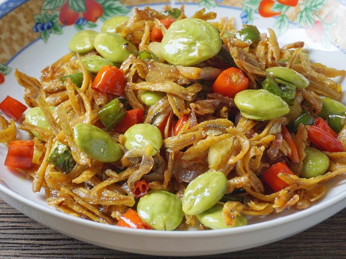Resep Oseng Teri dan Pete