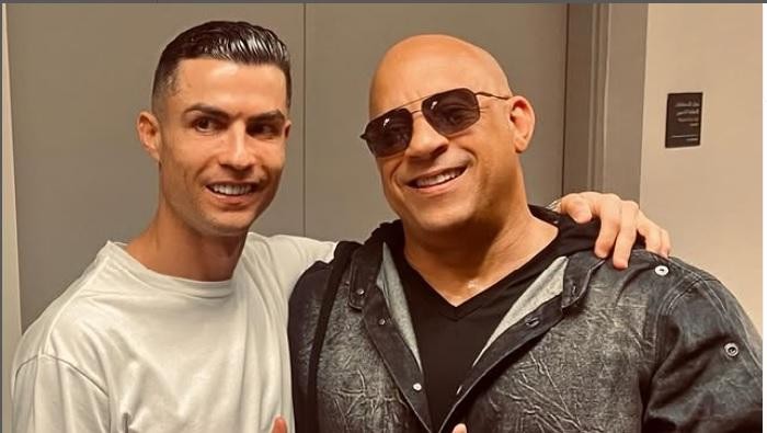 Ronaldo dan Vin Diesel (Instagram Vin Diesel)