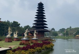 Bersatu dengan Alam di Taman Lembah Dewata Lembang
