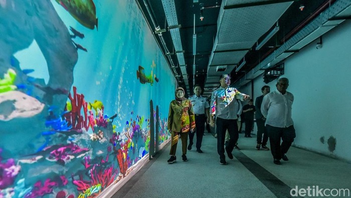 Wali Kota Surabaya Eri Cahyadi tinjau tunnel TIJ-KBS.